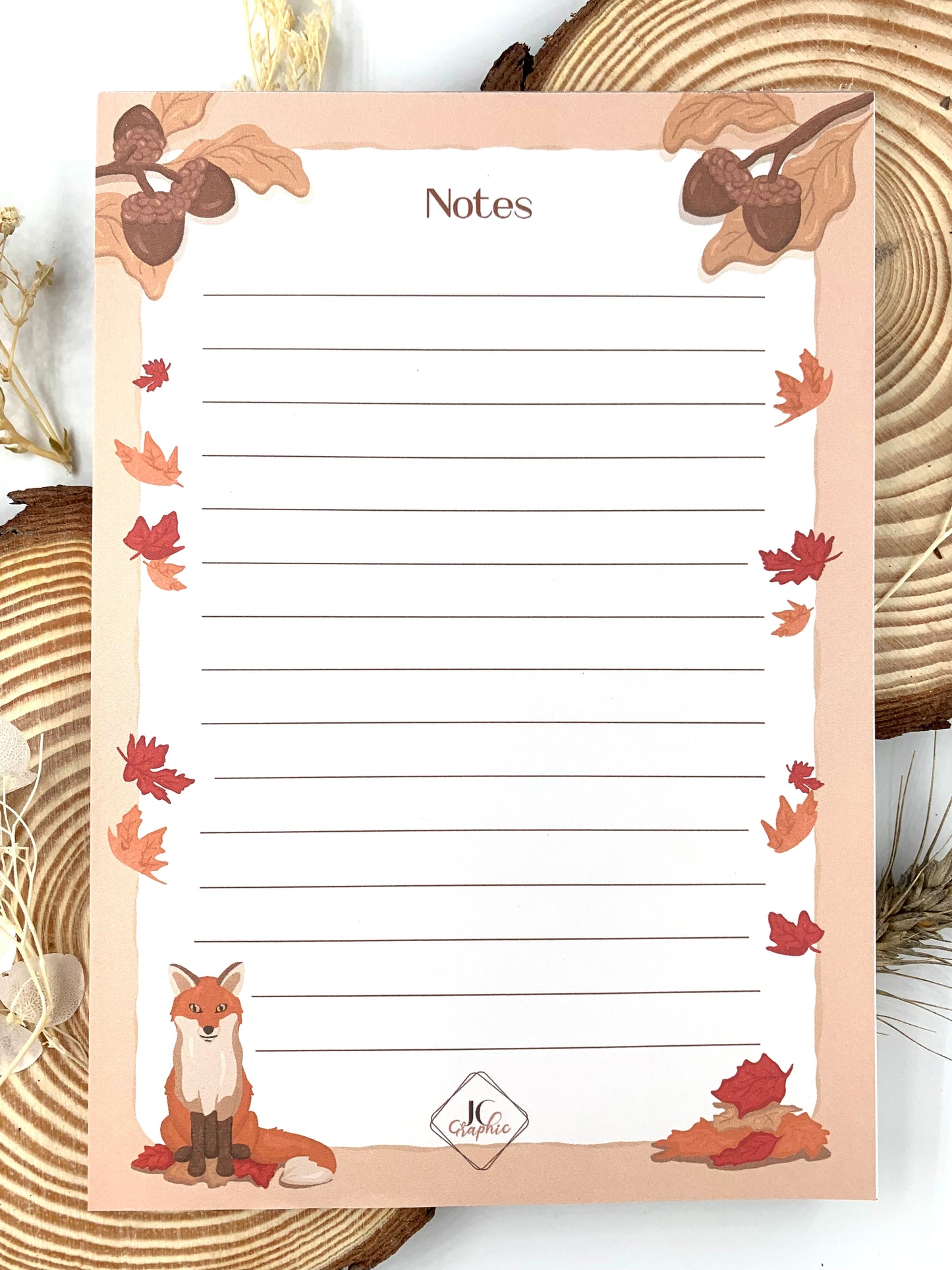 Bloc-notes "Automne"