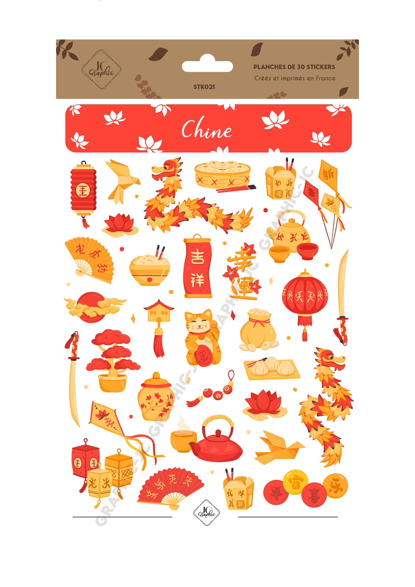 Stickers "Chine"