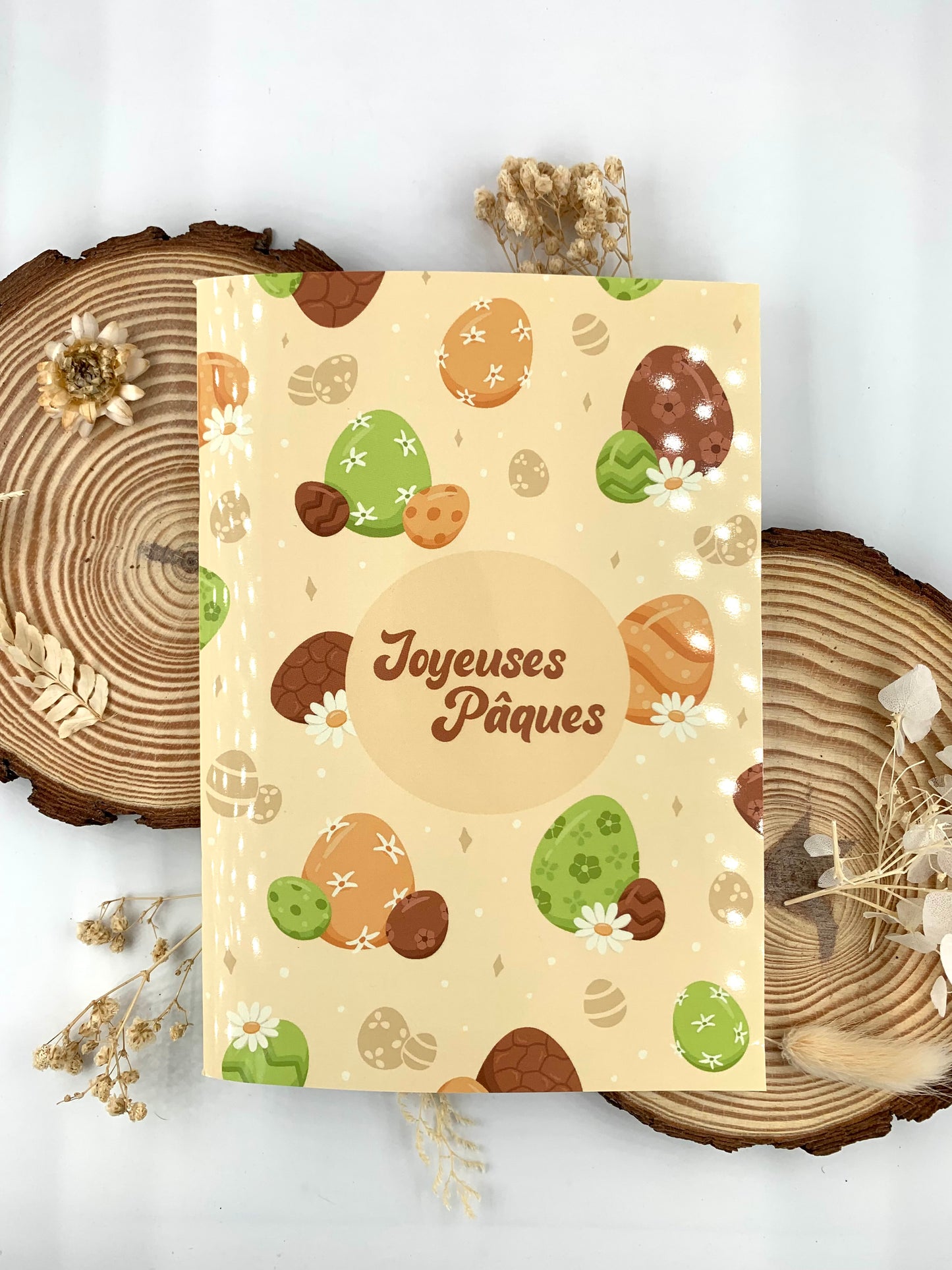 Cahier de notes "Chocolats de Pâques"