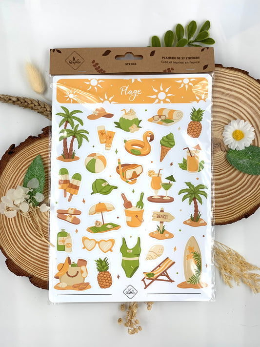 Stickers "Plage"