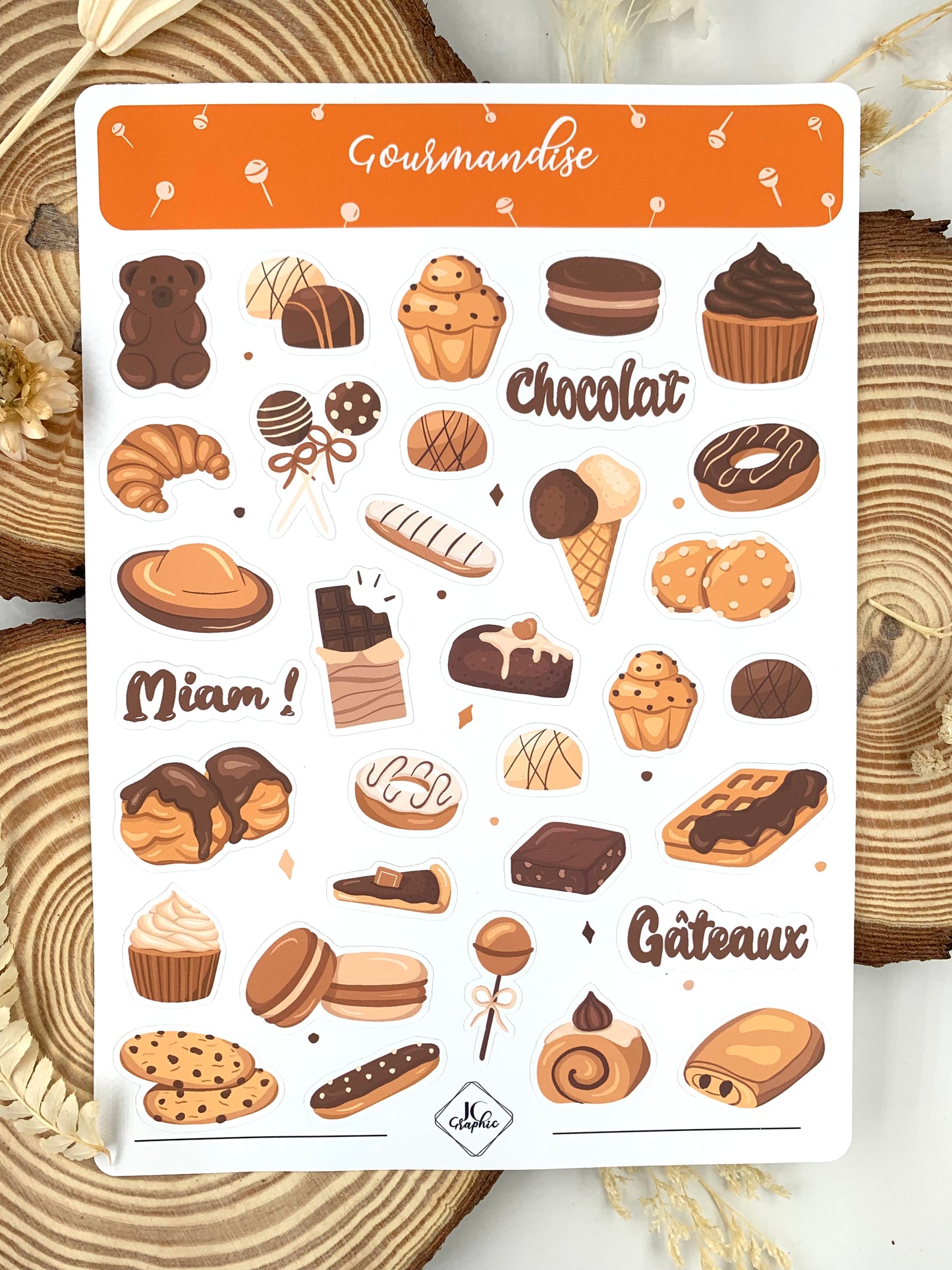 Stickers "Gourmandise"