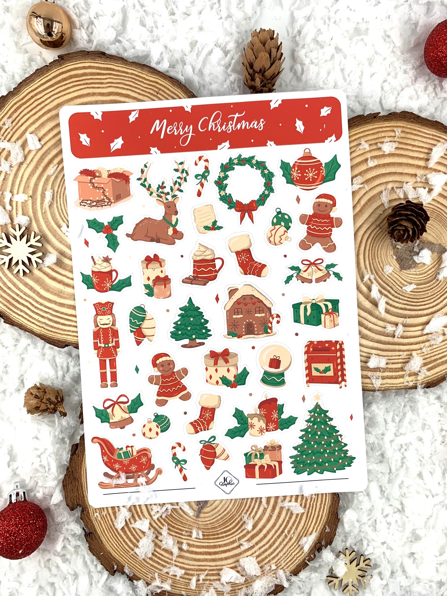 Stickers "Merry Christmas"