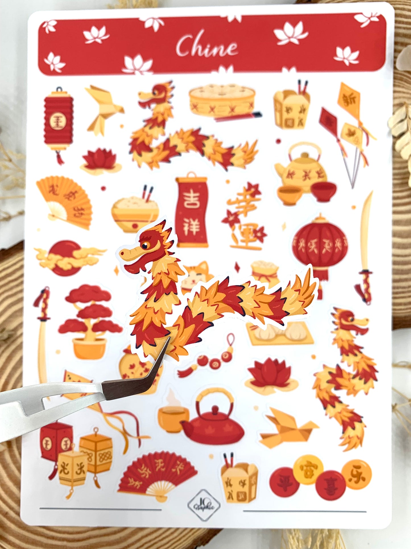 Stickers "Chine"