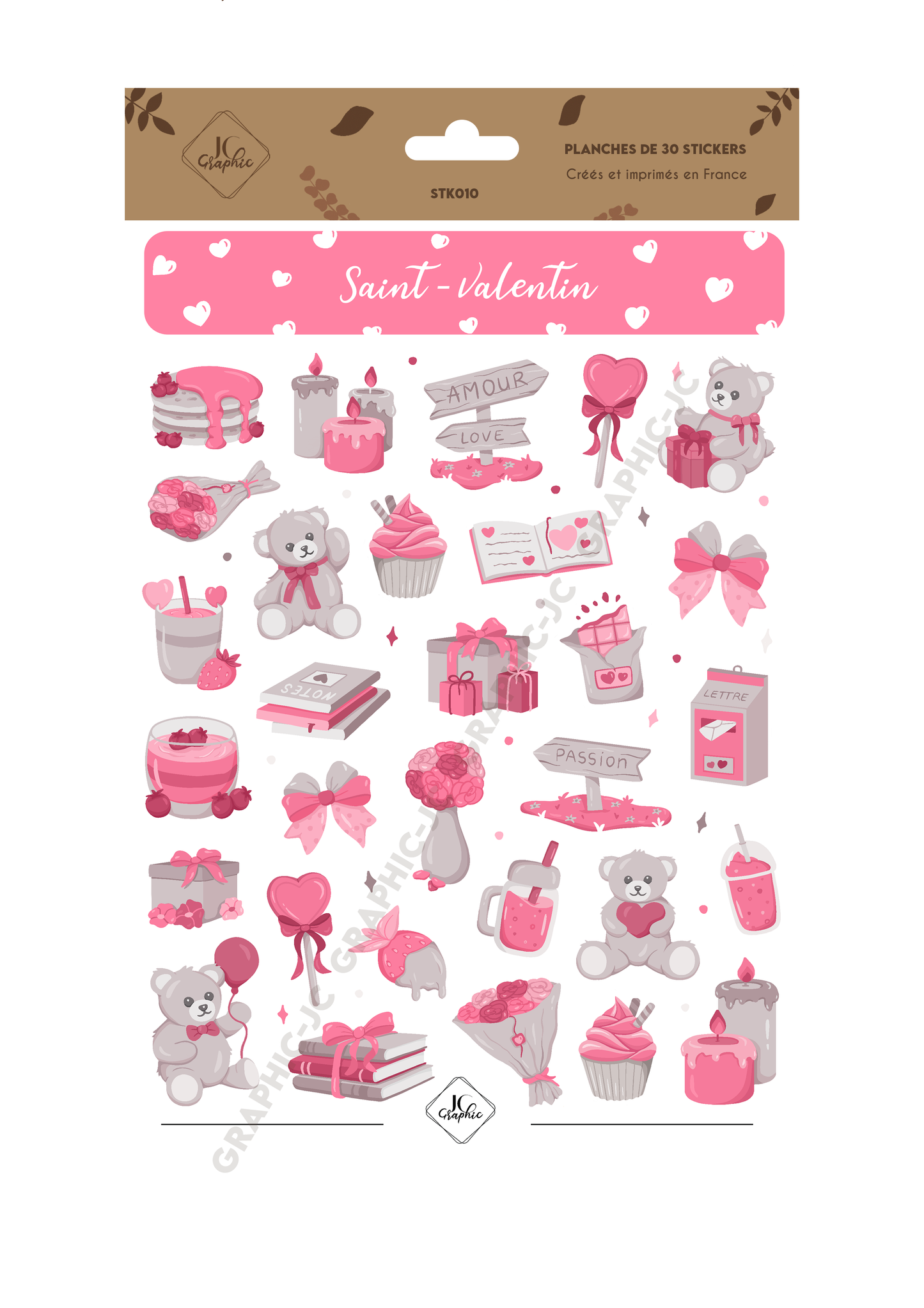 Stickers "Saint-Valentin"
