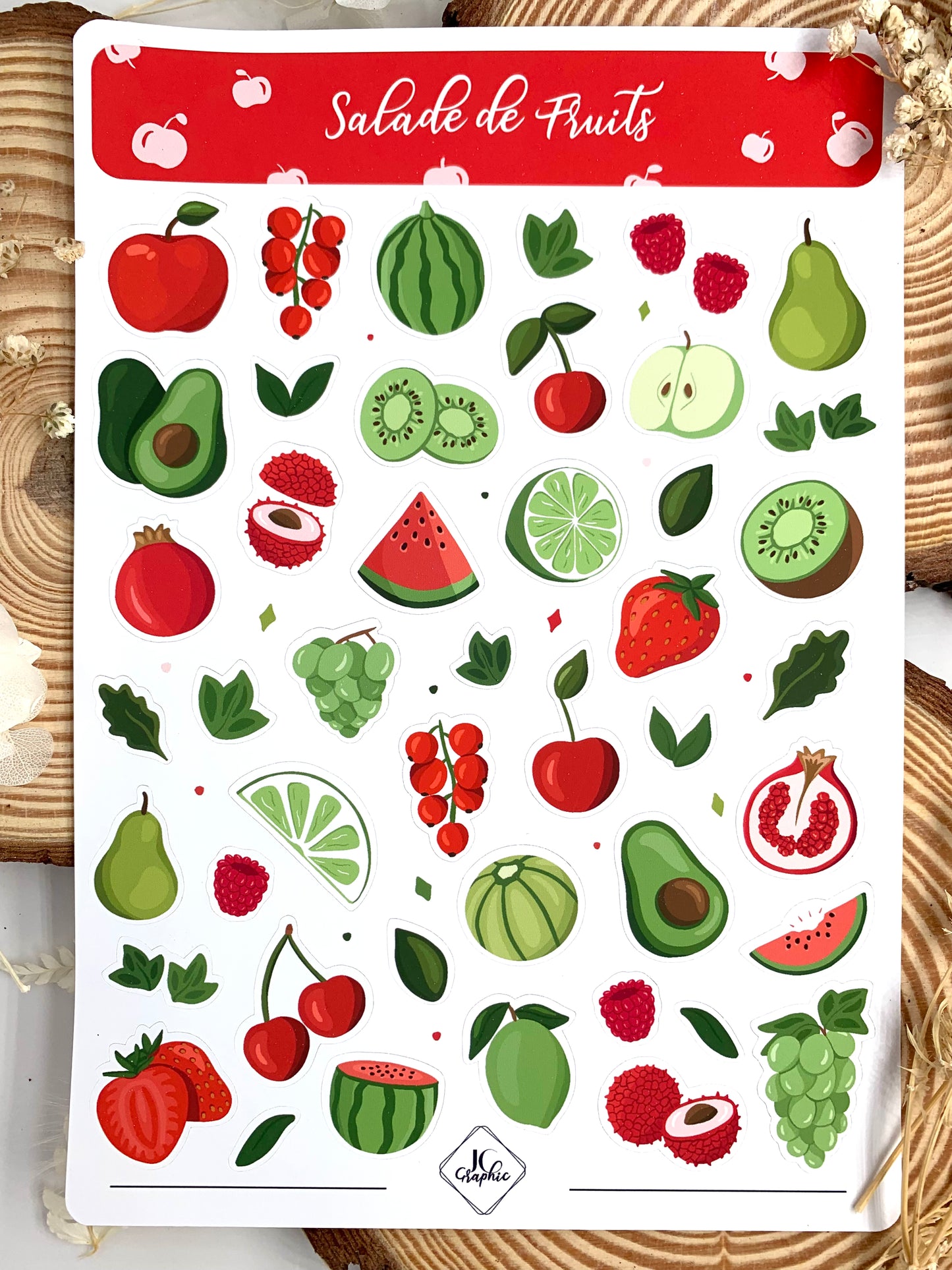 Stickers "Salade de Fruits"
