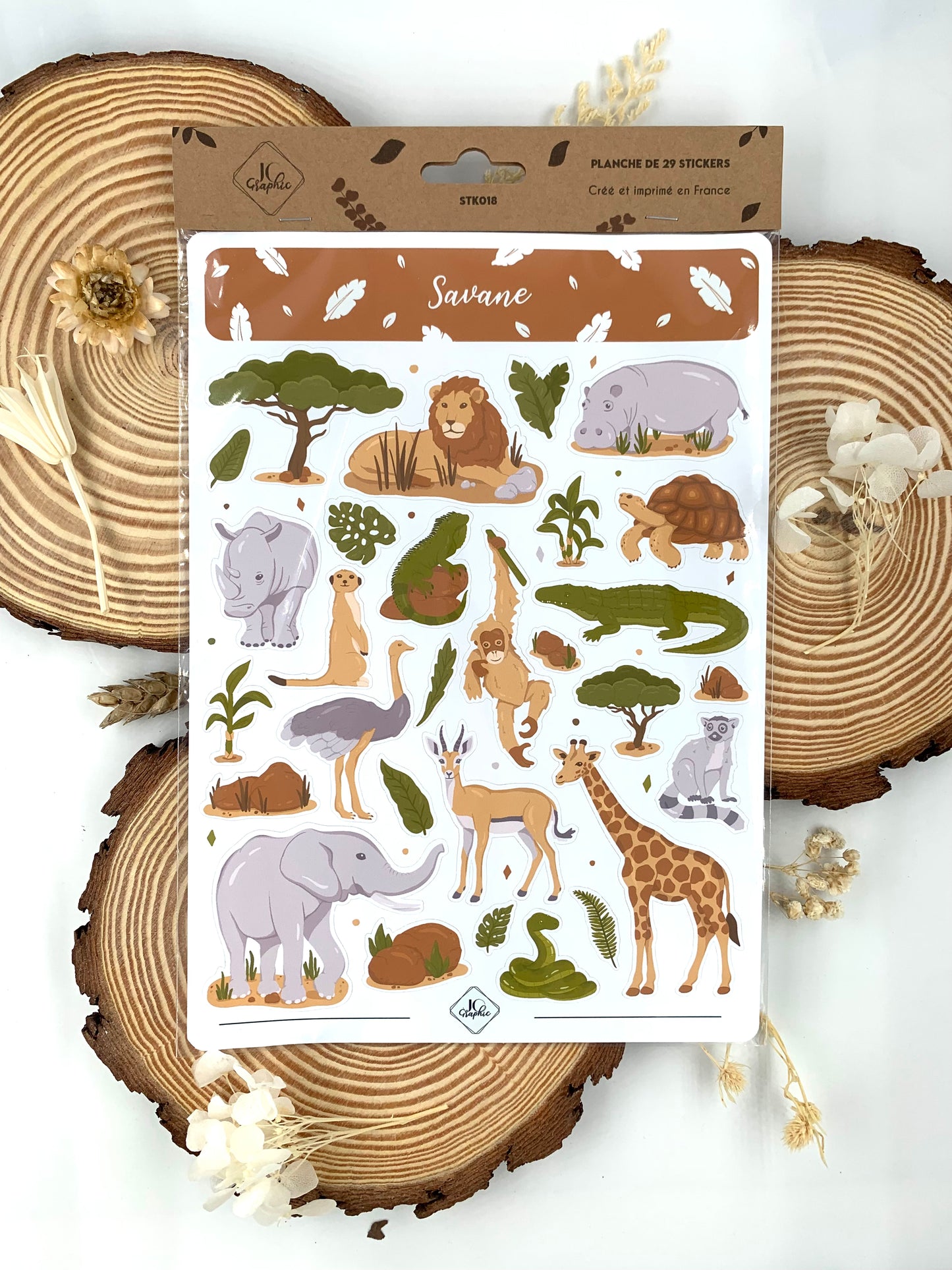 Stickers "Savane"