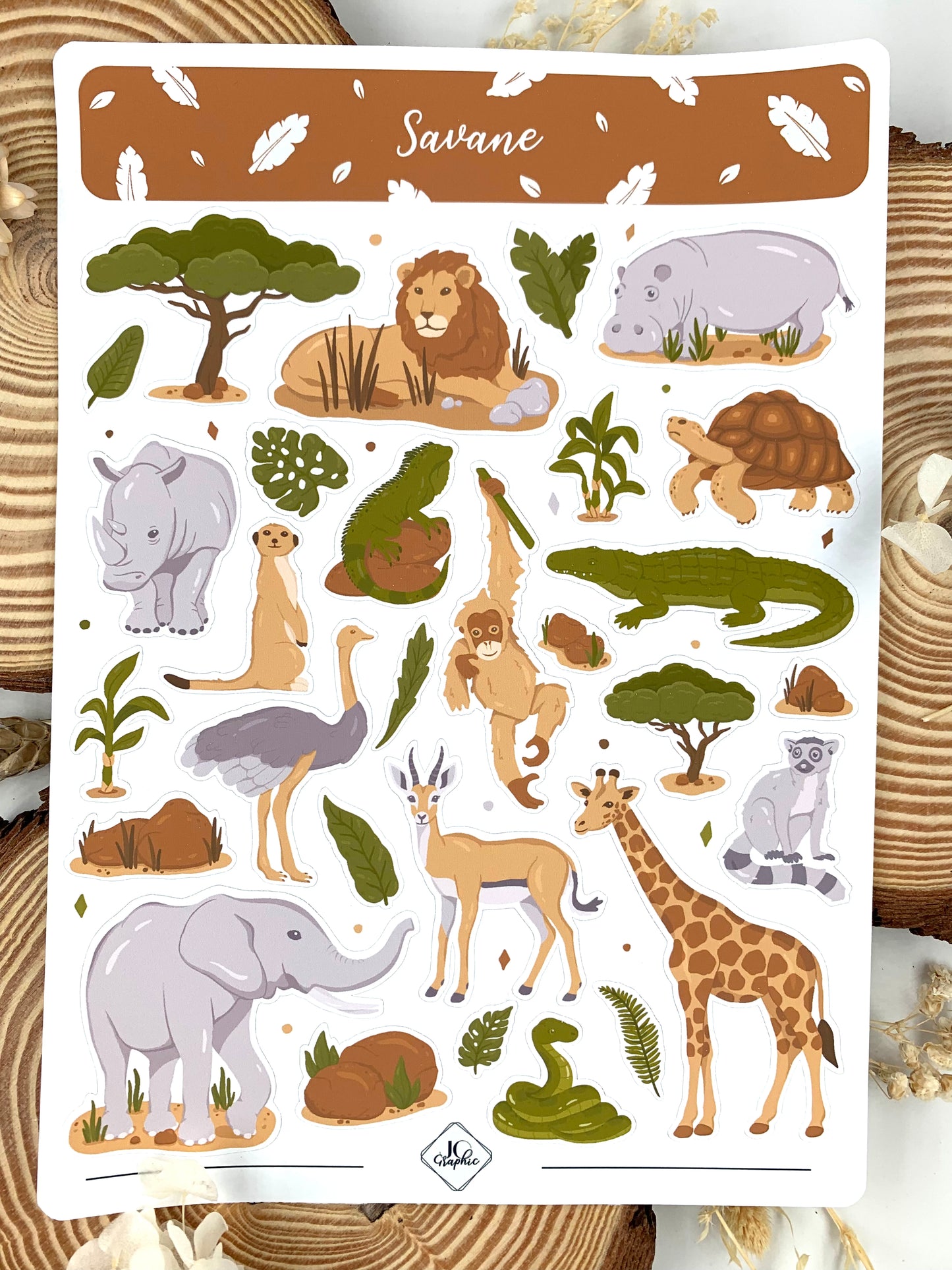 Stickers "Savane"