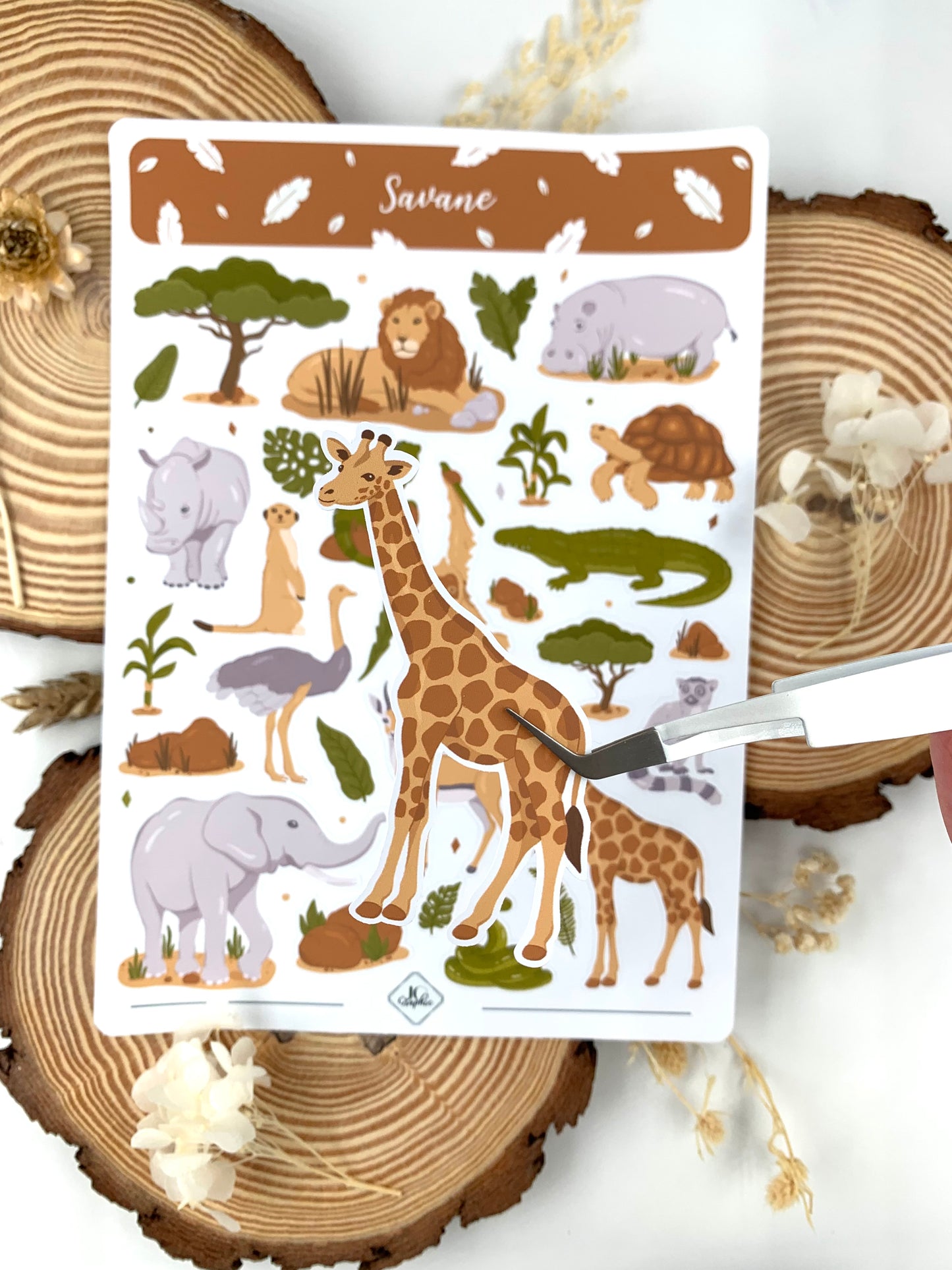 Stickers "Savane"