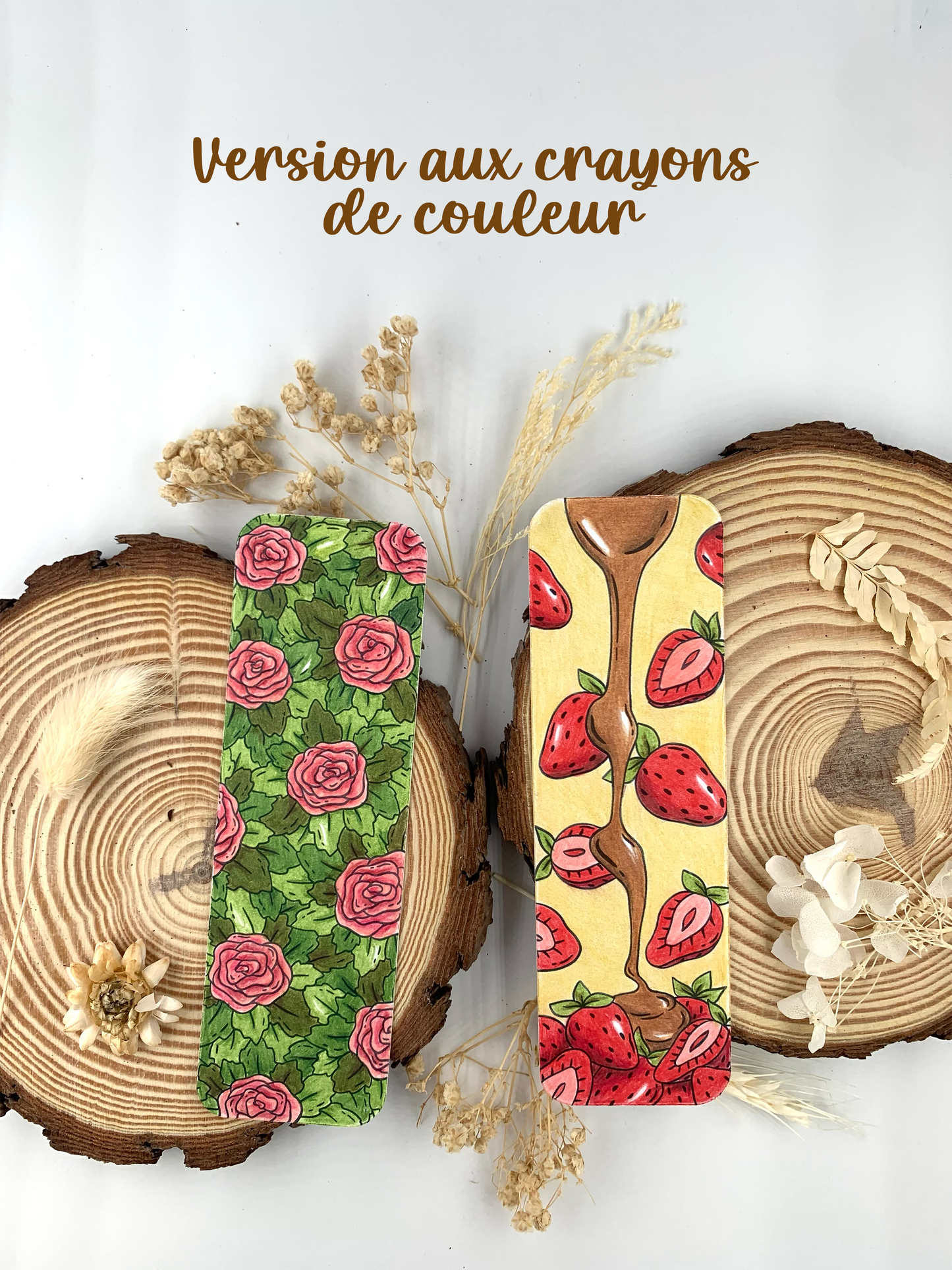 Marque page à colorier "Saint- Valentin"