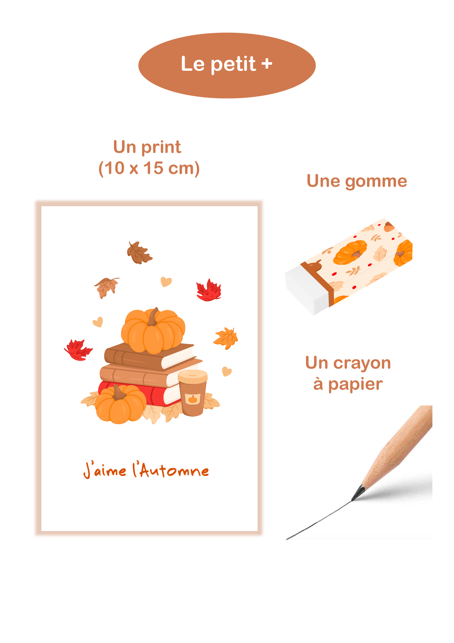 Box de papeterie thème "Automne"