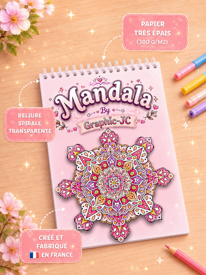 Livre de coloriage thème "Mandala"