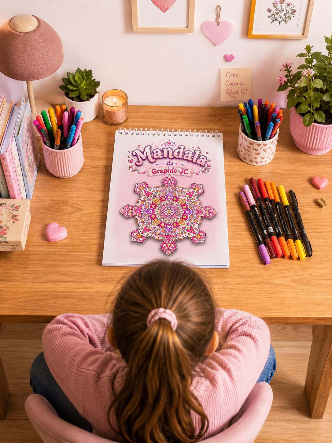 Livre de coloriage thème "Mandala"