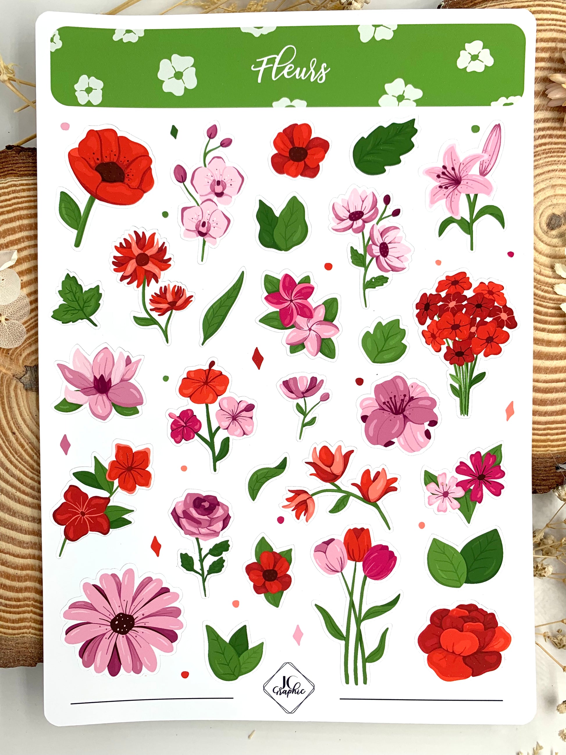Fleuron Sticker Stickers