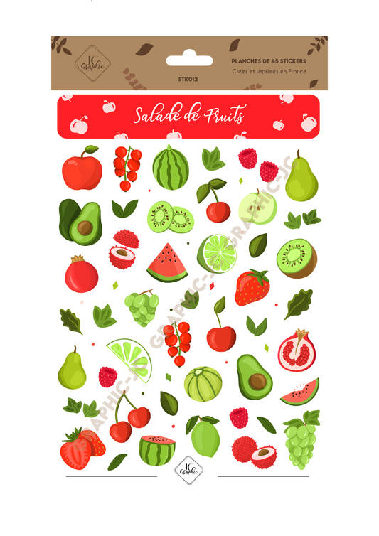 Stickers "Salade de Fruits"