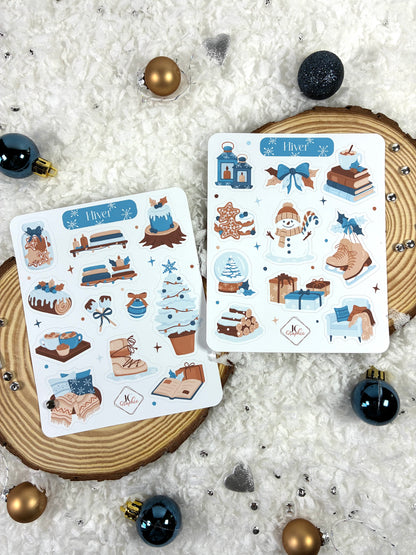 Box de papeterie thème "Hiver"