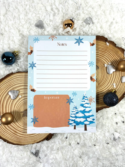 Lot de 3 blocs notes "Automne"