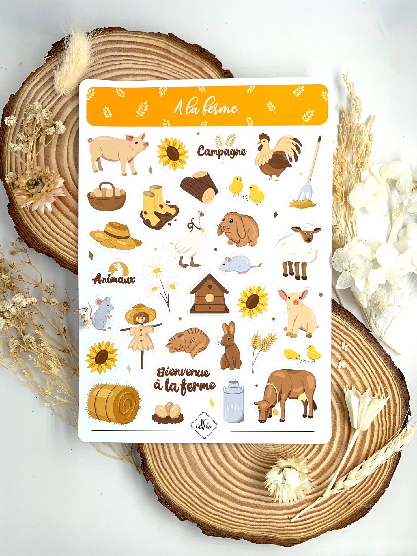 Stickers "A la ferme"