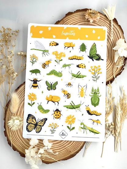 Stickers "Insectes"