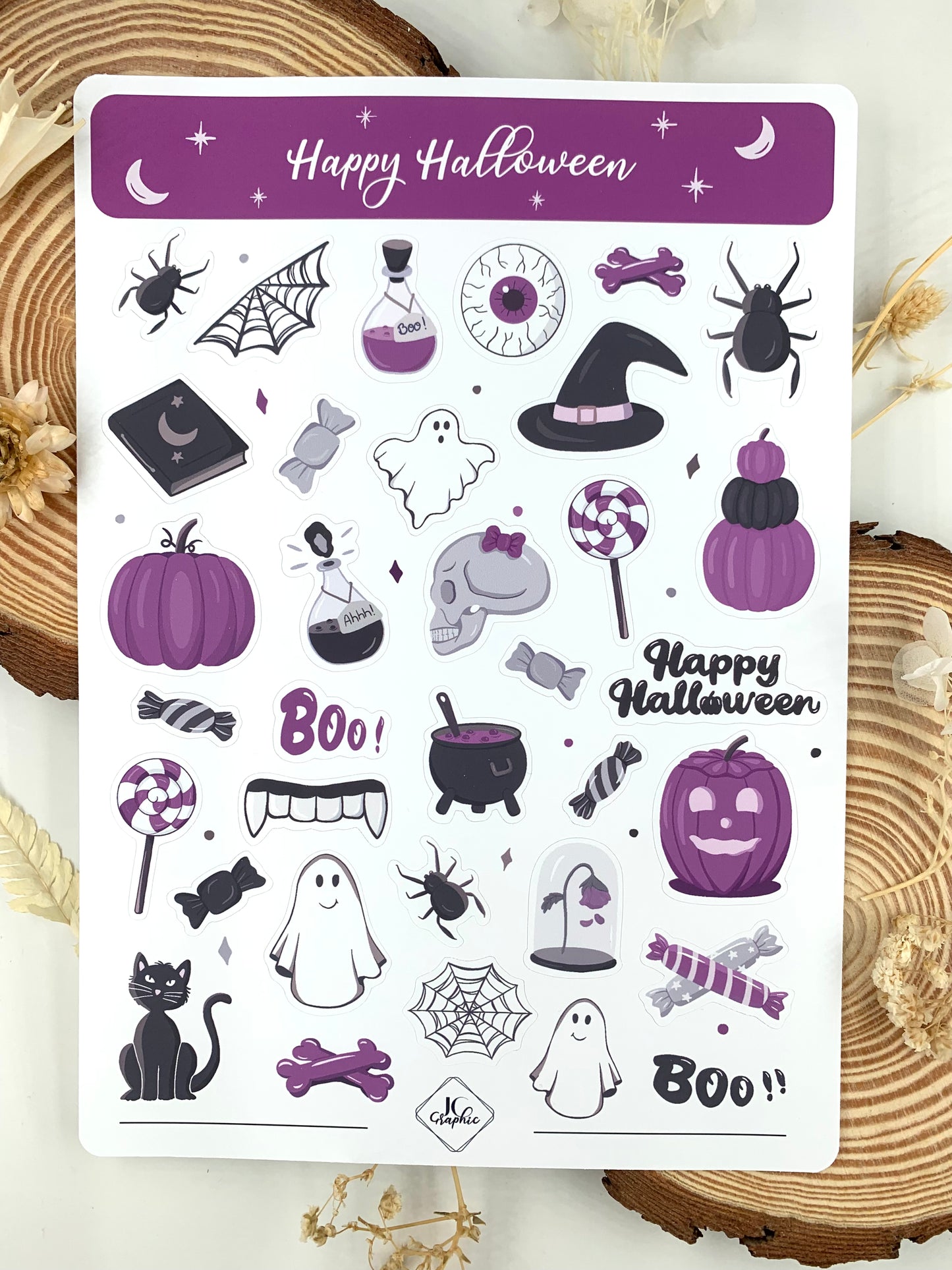 Stickers "Happy Halloween"