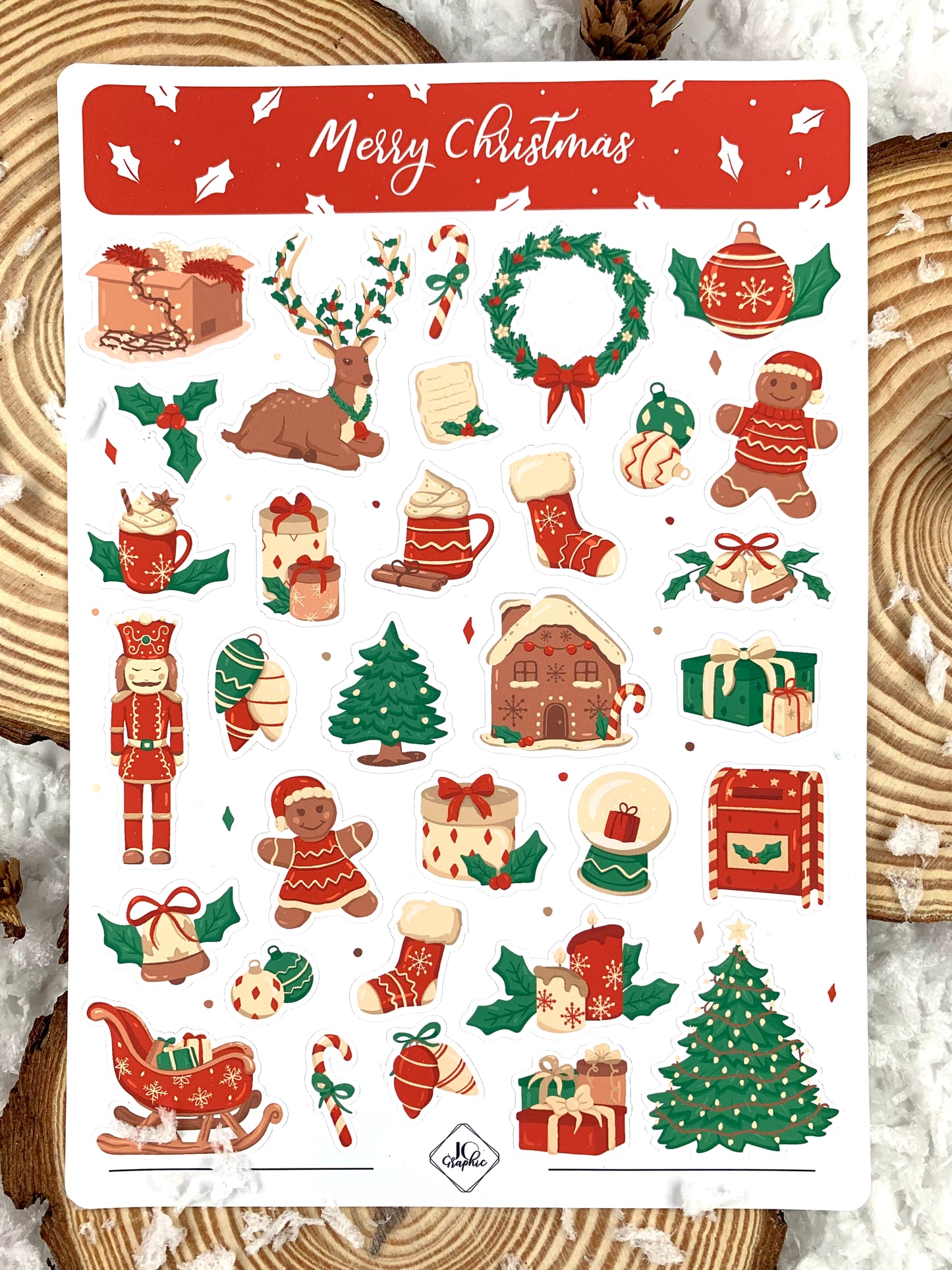 Stickers "Merry Christmas"