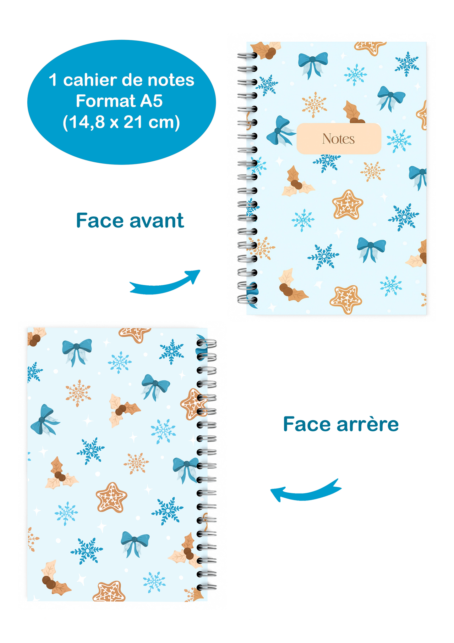 Box de papeterie thème "Hiver"