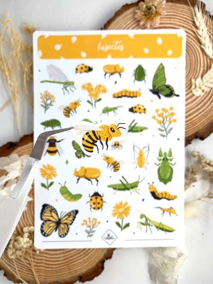 Stickers "Insectes"