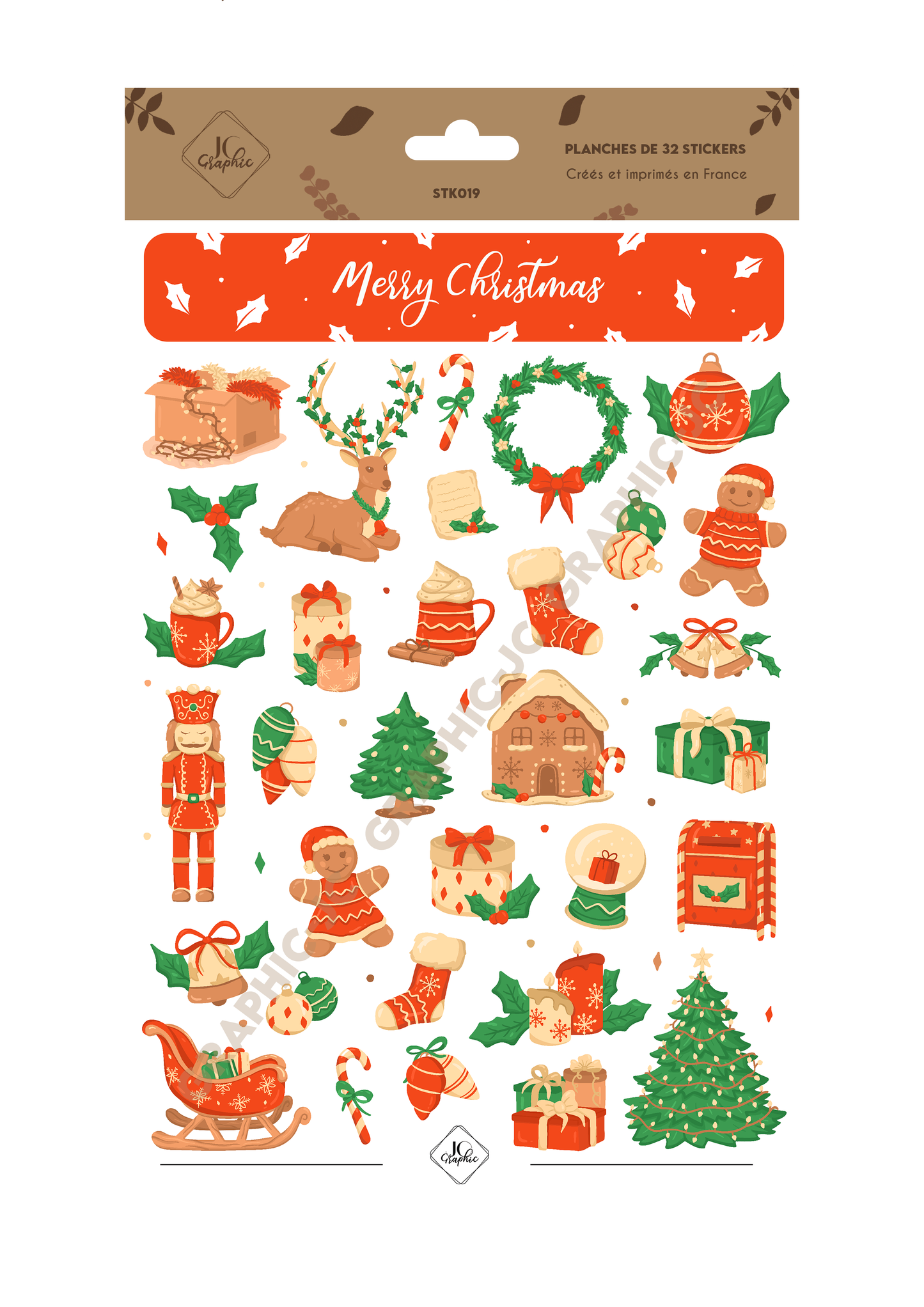 Stickers "Merry Christmas"