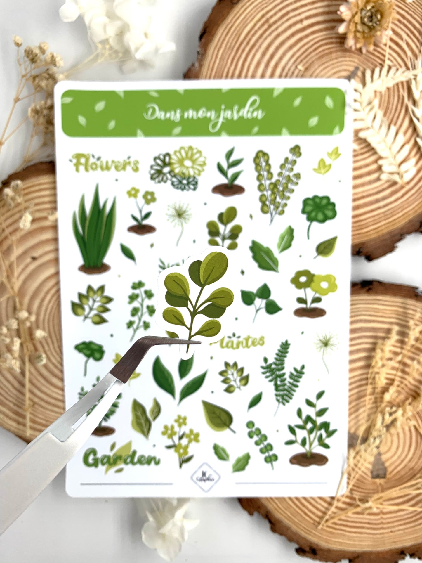 Stickers "Dans mon jardin"