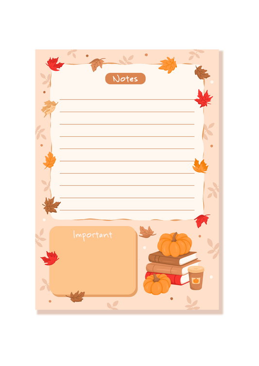 Bloc-notes "Automne"