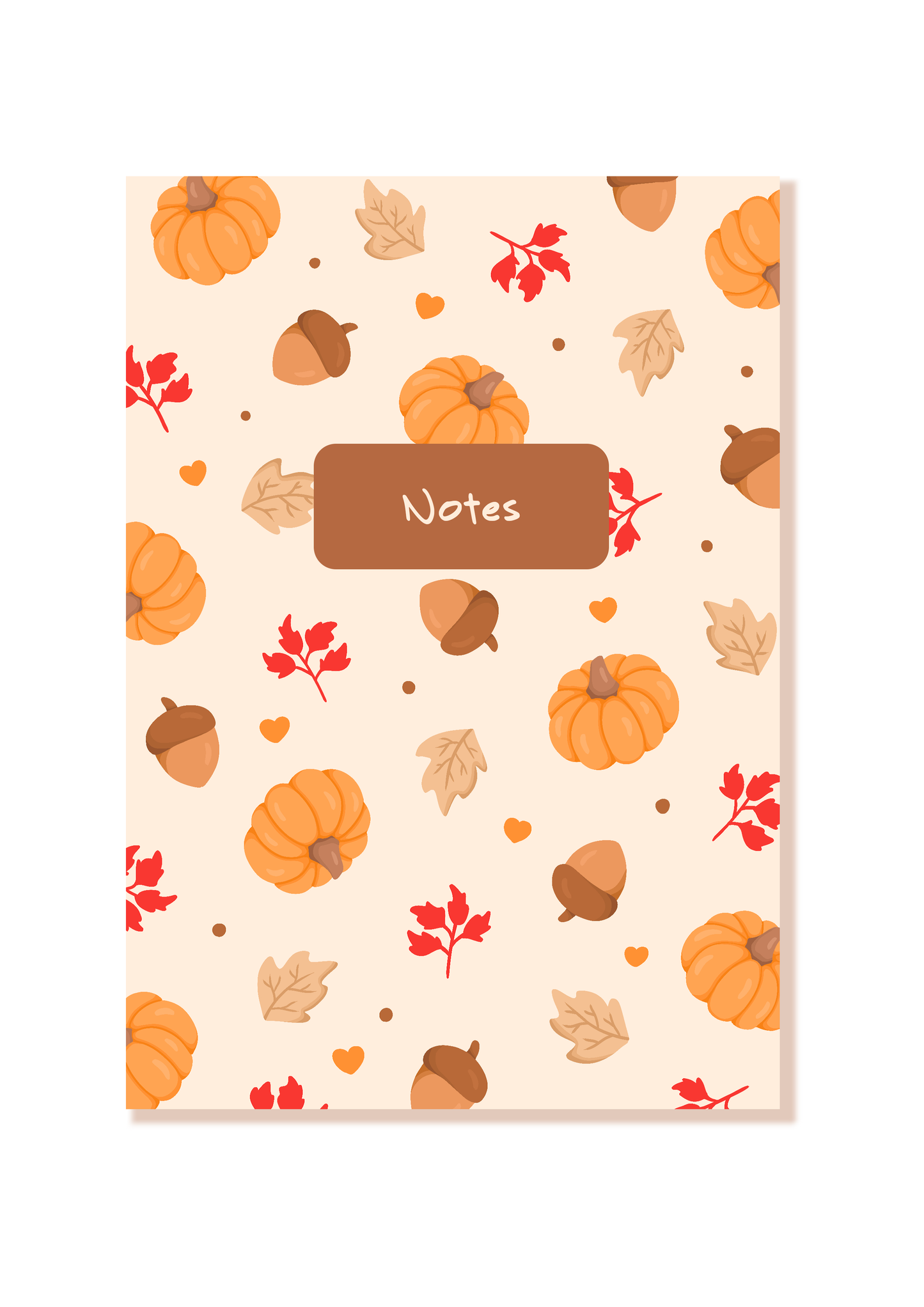 Cahier de notes "Automne"