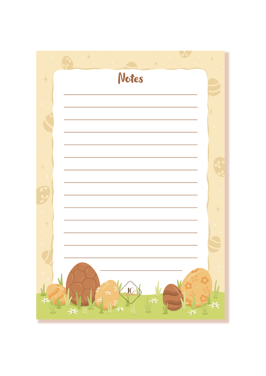 Bloc-notes "Pâques"