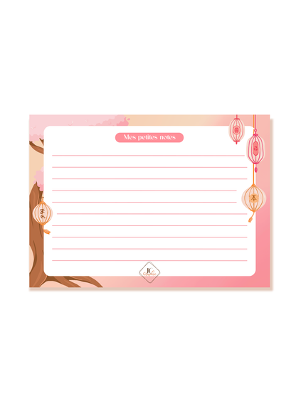 Bloc-notes "Japon"